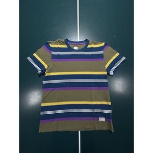 Adidas Skateboarding Striped T Shirt Men's Small Short Sleeve Grover Originals